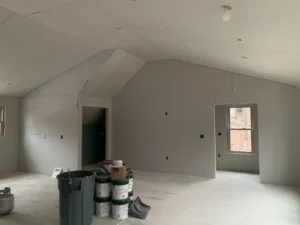 Dry wall and paint